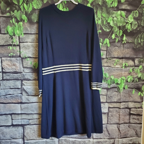 Boden Hilda Wool Sweater Dress Size 16R - Picture 4 of 6